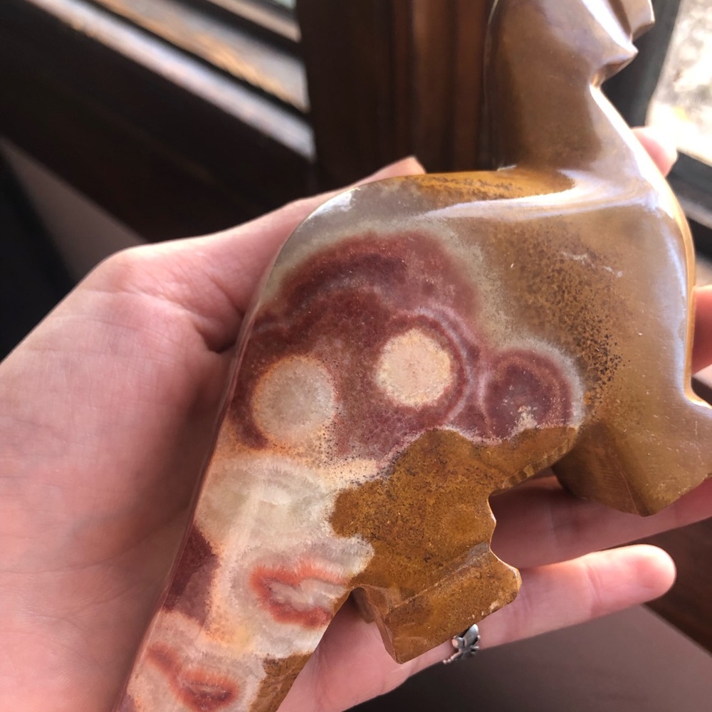 Onyx dinosaur! NWOT - Picture 4 of 5